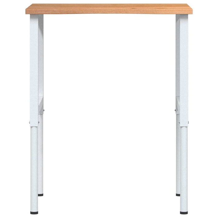 Banc lucru maro 80x60x(71,5-98) cm lemn masiv stejar WALTI