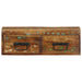 Dulap TV montat pe perete 60x30x19 cm, lemn masiv reciclat - WALTI WALTI