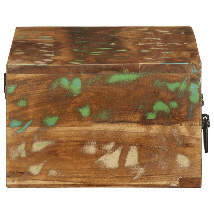 Dulap TV montat pe perete 60x30x19 cm, lemn masiv reciclat - WALTI WALTI