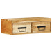 Dulap TV montat pe perete 60x30x19 cm, lemn masiv de acacia - WALTI WALTI