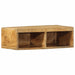 Dulap TV montat pe perete 60x30x19 cm, lemn masiv de mango brut - WALTI WALTI