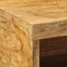 Dulap TV montat pe perete 60x30x19 cm, lemn masiv de mango brut - WALTI WALTI
