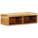 Dulap TV montat pe perete 60x30x19 cm, lemn masiv de acacia - WALTI WALTI