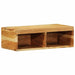 Dulap TV montat pe perete 60x30x19 cm, lemn masiv de acacia - WALTI WALTI