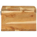 Dulap TV montat pe perete 60x30x19 cm, lemn masiv de acacia - WALTI WALTI