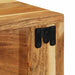 Dulap TV montat pe perete 60x30x19 cm, lemn masiv de acacia - WALTI WALTI