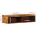 Dulap TV montat pe perete 80x30x19 cm, lemn masiv reciclat - WALTI WALTI