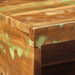Dulap TV montat pe perete 80x30x19 cm, lemn masiv reciclat - WALTI WALTI