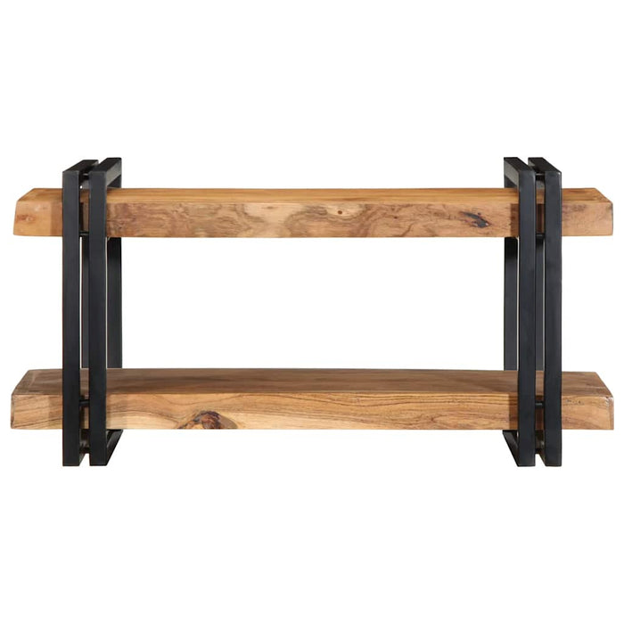 Raft de perete 70x33x35 cm din lemn masiv de salcâm WALTI