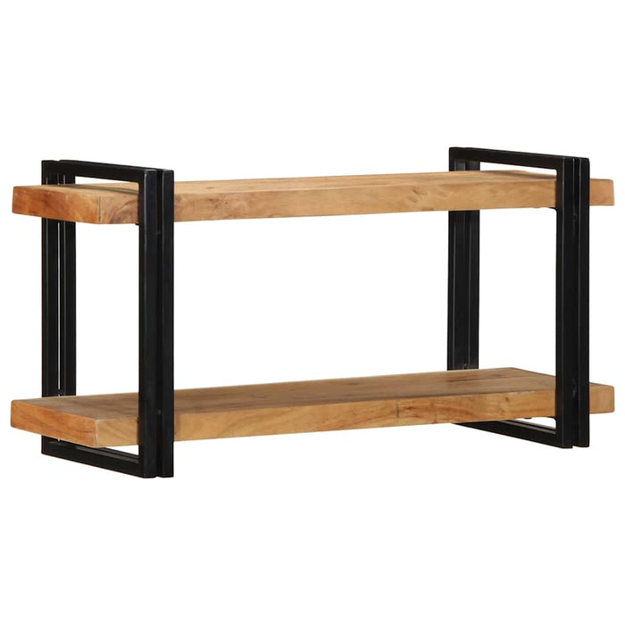 Raft de perete 90x33x45 cm din lemn masiv de salcâm WALTI