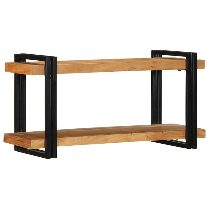 Raft de perete 90x33x45 cm din lemn masiv de salcâm WALTI
