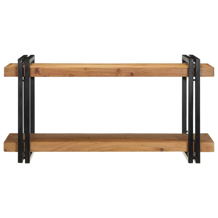 Raft de perete 90x33x45 cm din lemn masiv de salcâm WALTI