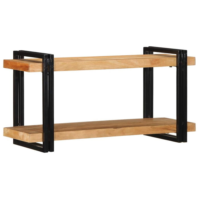 Raft de perete 90x33x45 cm din lemn masiv de salcâm WALTI