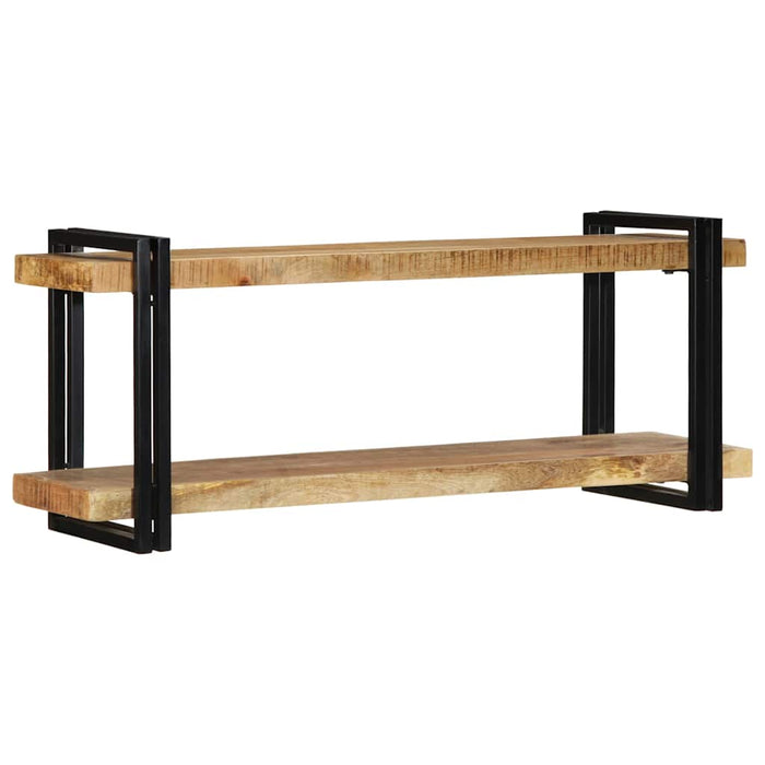 Raft de perete 110x33x45 cm lemn masiv de mango WALTI