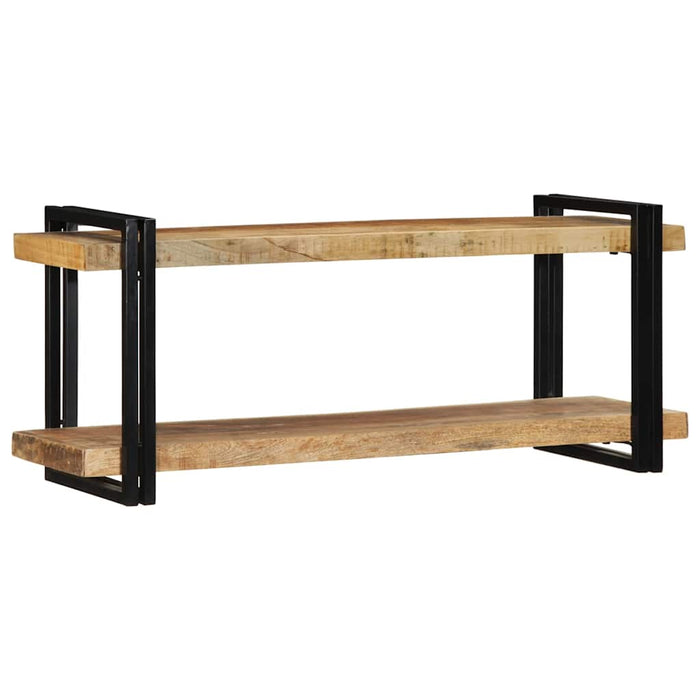 Raft de perete 110x33x45 cm lemn masiv de mango WALTI