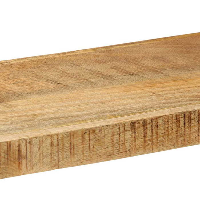 Raft de perete 110x33x45 cm lemn masiv de mango WALTI