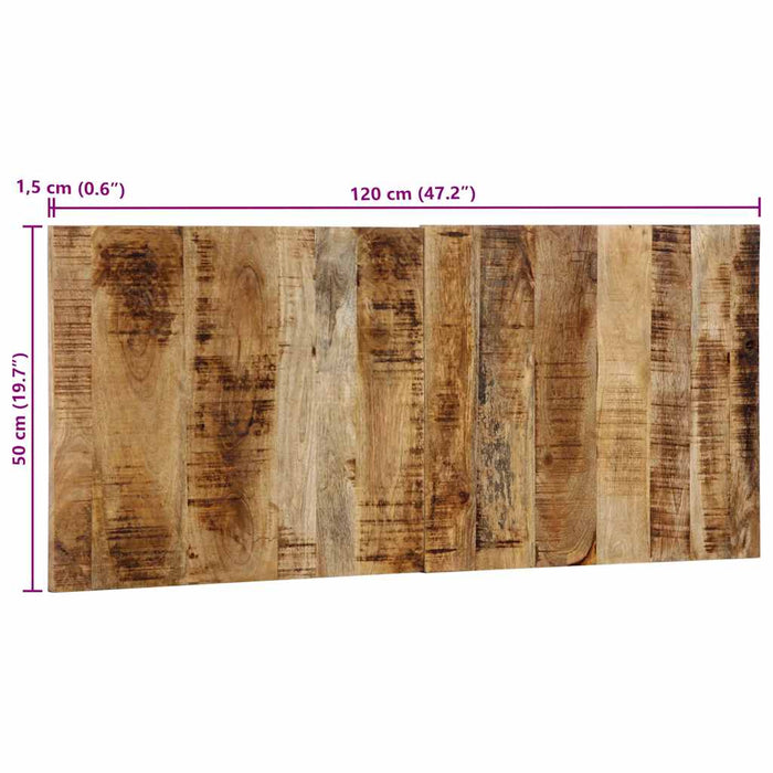 Tăblie de pat 120 cm lemn masiv de mango - WALTI WALTI
