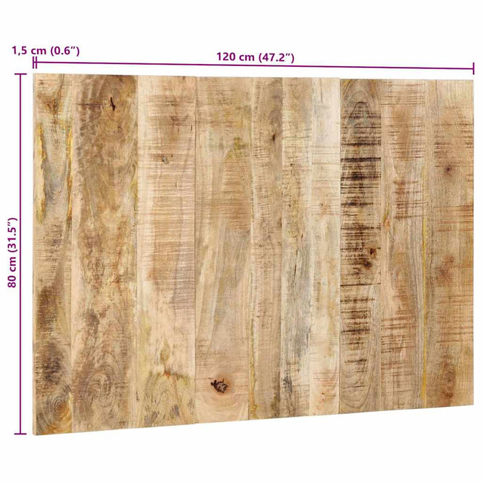 Tăblie de pat 120 cm lemn masiv de mango - WALTI WALTI