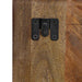 Noptiera multicolor 50x27x50 cm lemn masiv recuperat - WALTI WALTI