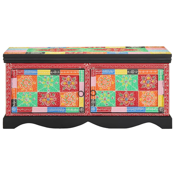 Masuta de cafea multicolora 90x50x40 cm lemn masiv de mango WALTI