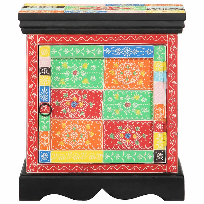 Noptiera 2 buc multicolor 40x35x45 cm lemn masiv de mango - WALTI WALTI