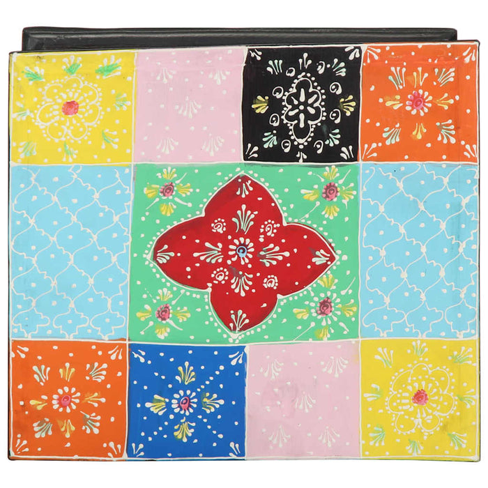 Noptiere, 2 buc., multicolor, 40x35x45 cm, lemn prelucrat - WALTI WALTI