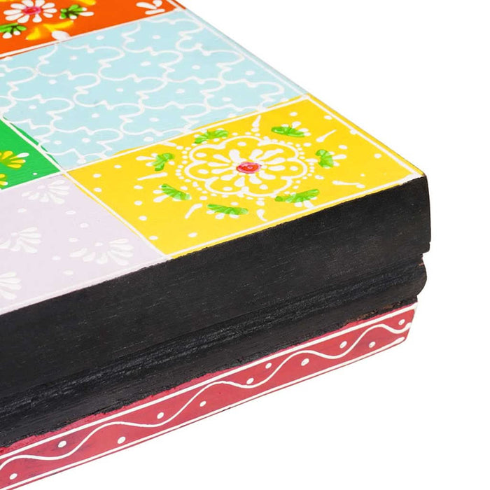 Rafturi de perete cu raft 2 pcs Multicolour 100 x 20 x 6 cm - WALTI WALTI