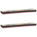 Rafturi de perete cu raft 2 pcs Multicolour 100 x 20 x 6 cm - WALTI WALTI