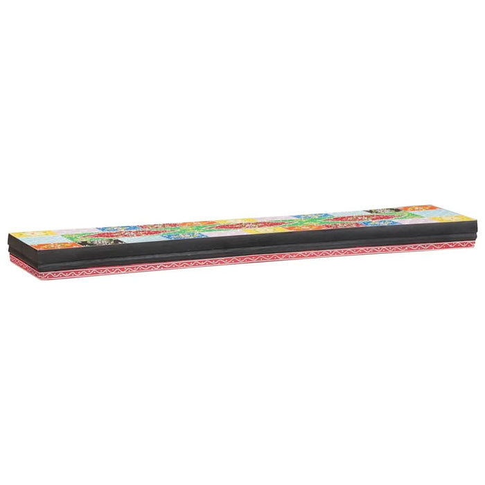 Rafturi de perete cu raft 2 pcs Multicolour 100 x 20 x 6 cm - WALTI WALTI