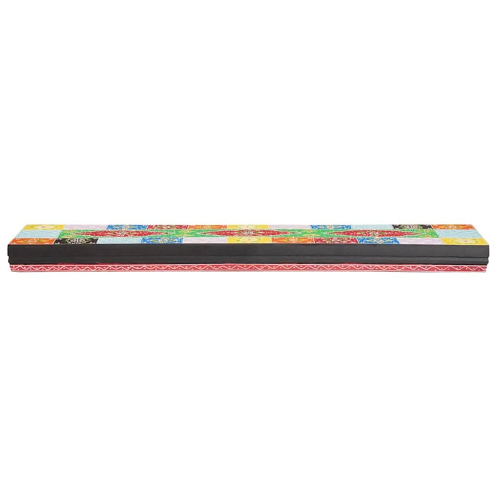 Rafturi de perete cu raft 2 pcs Multicolour 100 x 20 x 6 cm - WALTI WALTI