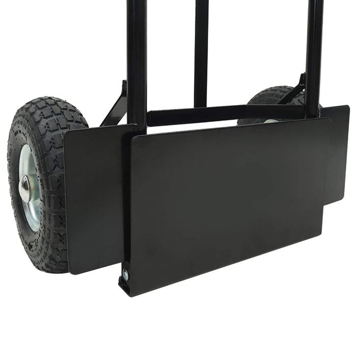 Cărucior manual Negru și roșu 57 x 46 x 113 cm Oțel - WALTI WALTI