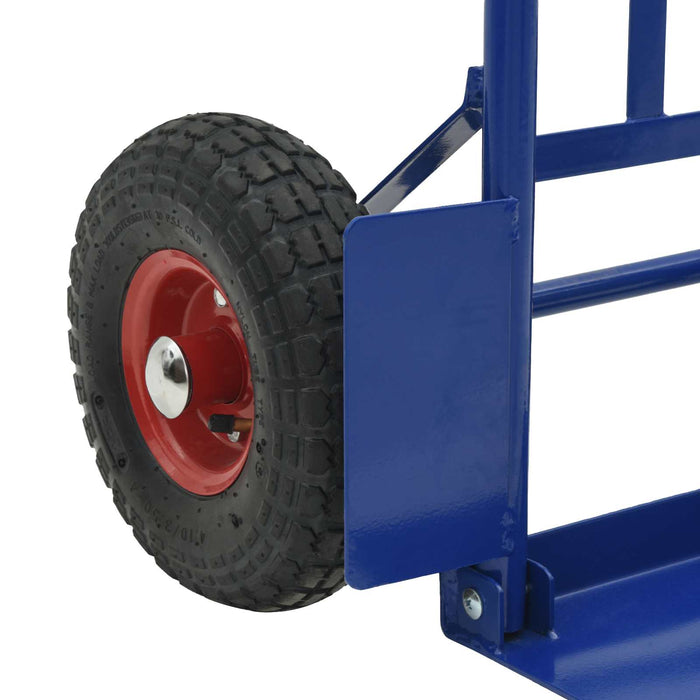 Cărucior manual Albastru și roșu 57 x 46 x 113 cm Oțel - WALTI WALTI