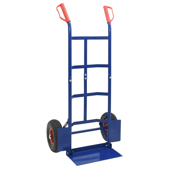 Cărucior manual Albastru și roșu 57 x 46 x 113 cm Oțel - WALTI WALTI
