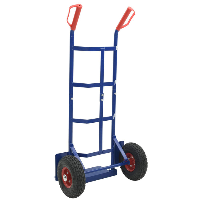Cărucior manual Albastru și roșu 57 x 46 x 113 cm Oțel - WALTI WALTI