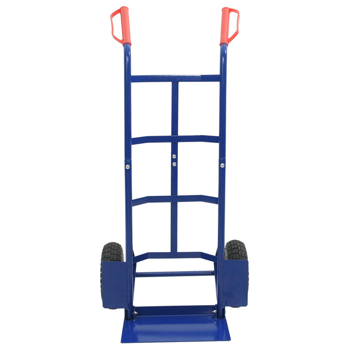 Cărucior manual Albastru și roșu 57 x 46 x 113 cm Oțel - WALTI WALTI