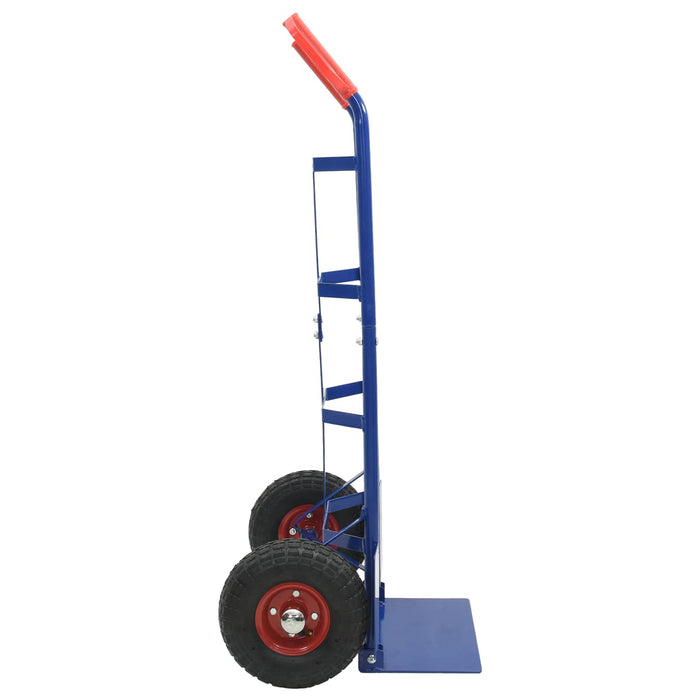 Cărucior manual Albastru și roșu 57 x 46 x 113 cm Oțel - WALTI WALTI