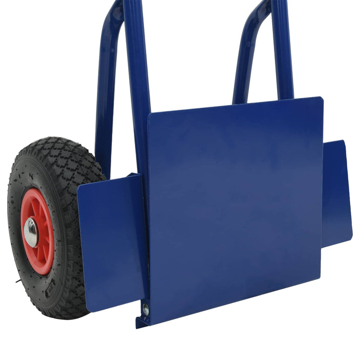 Cărucior manual Albastru și roșu 49,5 x 53 x 114 cm Oțel - WALTI WALTI