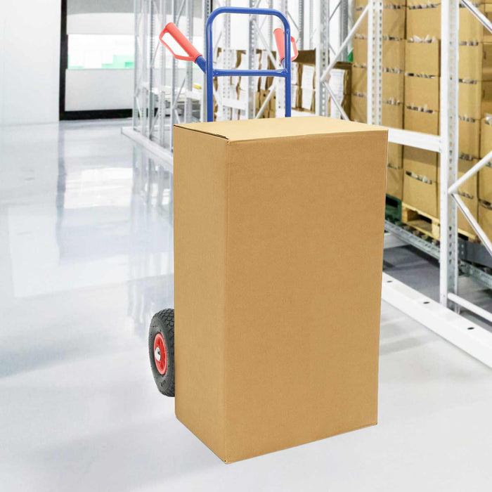 Cărucior manual Albastru și roșu 49,5 x 53 x 114 cm Oțel - WALTI WALTI