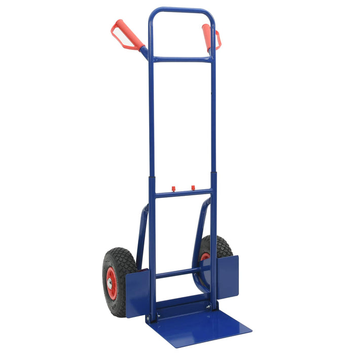 Cărucior manual Albastru și roșu 49,5 x 53 x 114 cm Oțel - WALTI WALTI