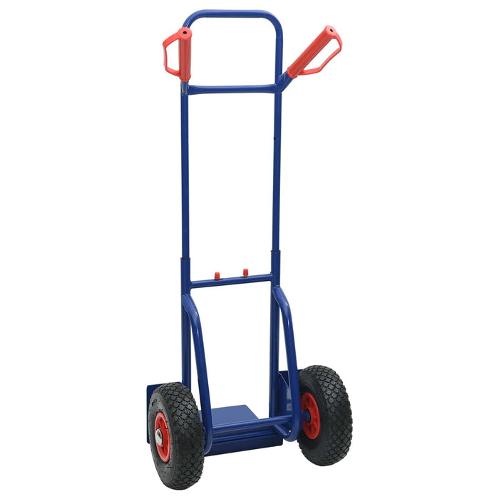 Cărucior manual Albastru și roșu 49,5 x 53 x 114 cm Oțel - WALTI WALTI