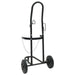 Cărucior manual Negru și roșu 49 x 49 x 101 cm Oțel - WALTI WALTI
