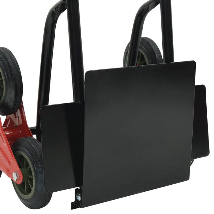 Cărucior manual Negru și roșu 64,5 x 49,5 x 114 cm Oțel - WALTI WALTI