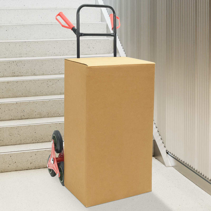 Cărucior manual Negru și roșu 64,5 x 49,5 x 114 cm Oțel - WALTI WALTI