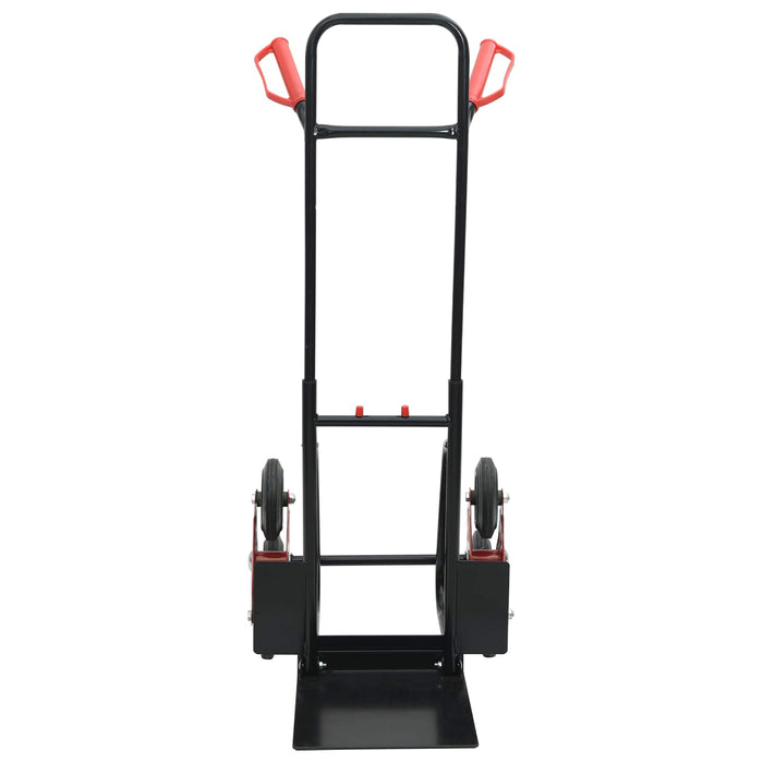 Cărucior manual Negru și roșu 64,5 x 49,5 x 114 cm Oțel - WALTI WALTI