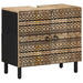 Set mobilier de baie, 2 piese, lemn masiv de mango - WALTI WALTI