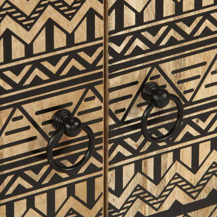 Set mobilier de baie, 2 piese, lemn masiv de mango - WALTI WALTI