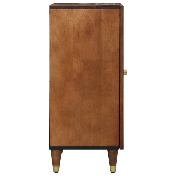 Bufet 2 pcs maro miere 60 x 33 x 75 cm Lemn de mango solid WALTI