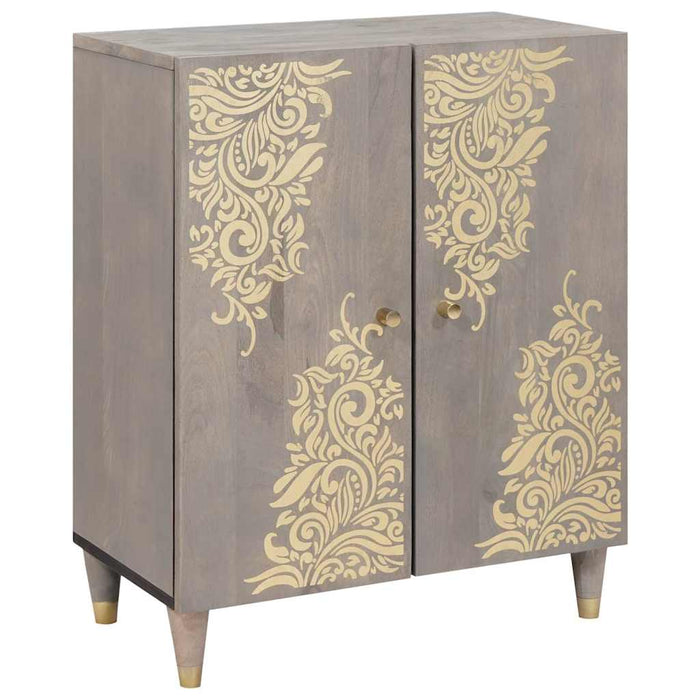 Set de mobilier pentru baie 3 pcs Gri și Aur 180 x 33 x 75 cm - WALTI WALTI