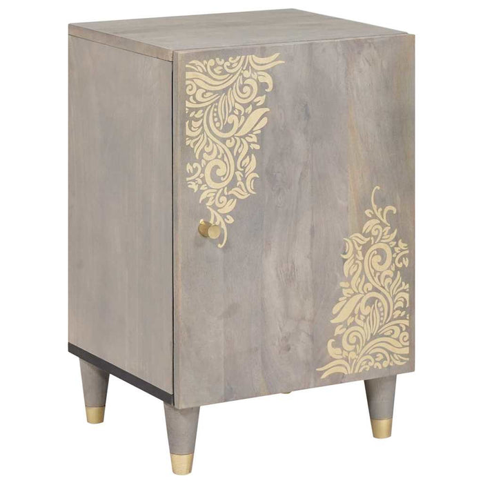 Set de mobilier pentru baie cu sertar 5 pcs Gri 62 x 33 x 58 cm - WALTI WALTI