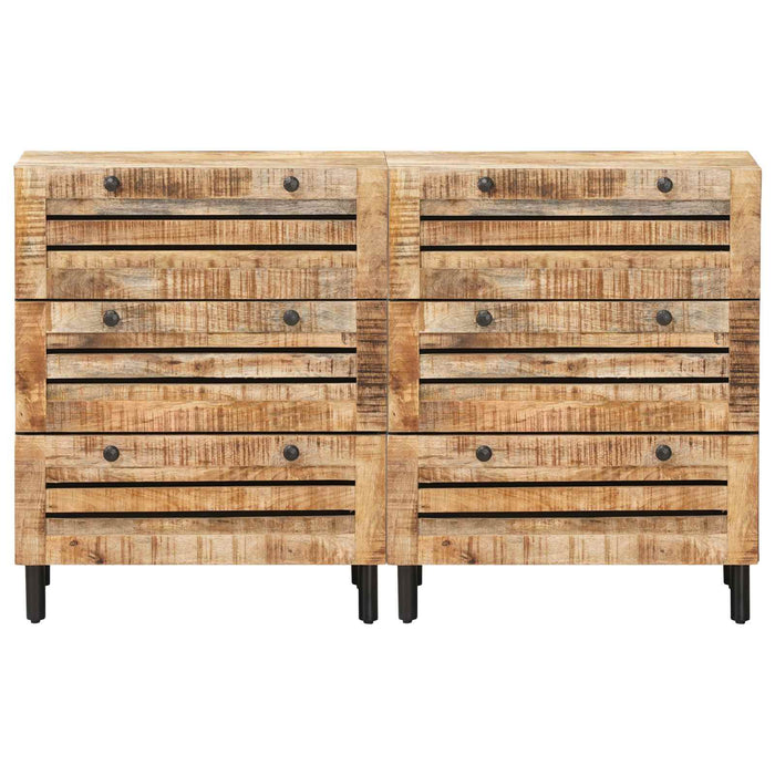 Dulapuri de depozitare 2 buc. 120 x 33 x 75 cm Multicolour WALTI